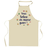 Cadeau Cuisinier cuisinière mère maman papa père mamie papi Vêtement Blouse de protection Barbecue Jardinage Tablier de Travail Tâches ménagères 