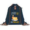 sac a dos bleu coton recycle avec pochette idee cadeau originale pour collegue ami prof ou membre de la famille cadeau mixte noel anniversaire secret santa ou depart au travail sac leger pratique et ecologique design breton moderne