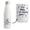 idée cadeau maman fête des mères prénom secret santa anniversaire femme noel gourde écologique