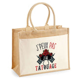 Sac Fête des Pères Papa Papi Frère Homme Famille Idée Cadeau anniversaire Noël Travail Boulot Métier Départ Retraite Collègue cabas 