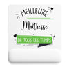 Tapis de souris Maitresse Meilleure temps femme