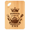 Planche bambou gravée personnalisée homme idée cadeau Fête des Pères apéro 30×20 prénom cuisine plateau fromage anniversaire noel papa papi 