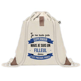 Sac à dos avec pochette Filleul Superman