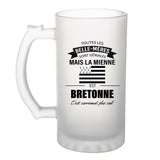 Chope de bière personnalisé, idée cadeau pour maman, femme ou collègue. Parfait pour Noël, anniversaire, fête des mères ou Secret Santa.