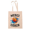 Noël cadeau de départ à la retraite cadeau de fin d'année scolaire idée cadeau cadeau de remerciement anniversaire coach sport sac cabas totebag sac jute