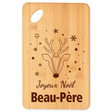 Planche à découper Joyeux noël Beau-Père cerf
