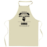 Cadeau Cuisinier cuisinière mère maman papa père mamie papi Vêtement Blouse de protection Barbecue Jardinage Tablier de Travail Tâches ménagères 