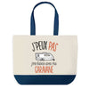 Sac de shopping bleu J'peux pas Caravane