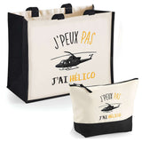 Cabas homme ou femme sac plage ou shopping tote bag pochette trousse Idée cadeau original pour anniversaire Noël travail départ retraite collègue famille fete des mères fetes des pères papa maman mamie papi