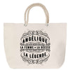 Sac Fête des Mères Mamie Famille Idée Cadeau anniversaire Noël Travail Boulot Métier Départ Retraite Collègue Femme cabas shopping plage