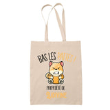 Sac tote bag réutilisable coton shopping Fête des Mères Mamie Famille Idée Cadeau anniversaire Noël Travail Boulot Métier Départ Retraite Collègue Femme