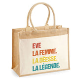 Sac Fête des Mères Mamie MAman Soeur Femme Famille Idée Cadeau anniversaire Noël Travail Boulot Métier Départ Retraite Collègue Femme cabas shopping plage