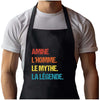 Cadeau Cuisinier cuisinière mère maman papa père mamie papi Vêtement Blouse de protection Barbecue Jardinage Tablier de Travail Tâches ménagères 