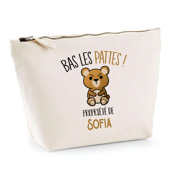 Trousse pochette de rangement maquillage Fête des Mères Mamie Famille Idée Cadeau anniversaire Noël Travail Boulot Métier Départ Retraite Collègue Femme