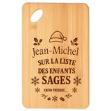 Planche à découper cadeau Noël famille amis papa maman mamie papi, idée cadeau apéro et cuisine, Secret Santa
