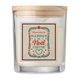 Bougie Mamounette Magie de noël Rectangle Noël