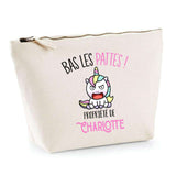 Trousse pochette de rangement maquillage Fête des Mères Mamie Famille Idée Cadeau anniversaire Noël Travail Boulot Métier Départ Retraite Collègue Femme