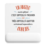 Tapis de souris ergonomique avec repose-poignet, accessoire bureau pour femme et homme, fête des pères, cadeau pas cher, idée cadeau fête des mères, secret santa, départ à la retraite, télétravail et gaming