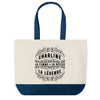 Sac de shopping bleu Charline Femme Déesse Légende