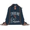sac a dos bleu coton recycle avec pochette idee cadeau originale pour collegue ami prof ou membre de la famille cadeau mixte noel anniversaire secret santa ou depart au travail sac leger pratique et ecologique design breton moderne