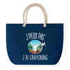 Sac de plage Bleu anse corde J'peux Pas Canyoning
