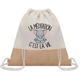 Sac Fête des Mères Mamie Cadeau anniversaire Noël Travail Métier Départ Retraite Collègue Femme Homme Fête des Pères Papa Maman Papi cabas shopping plage