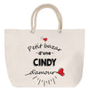 Sac Fête des Mères Mamie Famille Idée Cadeau anniversaire Noël Travail Boulot Métier Départ Retraite Collègue Femme cabas shopping plage