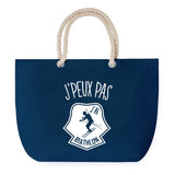 Sac de plage Bleu anse corde J'peux Pas Biathlon