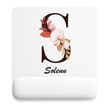 Tapis de souris ergonomique avec repose-poignet, accessoire bureau pour femme et homme, fête des pères, cadeau pas cher, idée cadeau fête des mères, secret santa, départ à la retraite, télétravail et gaming