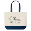 Sac de shopping bleu Mécanicienne d'exception