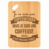Planche bambou gravée personnalisée femme idée cadeau Fête des Mères apéro 30×20 prénom cuisine plateau fromage anniversaire noel maman mamie
