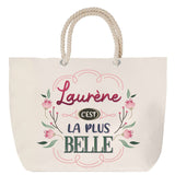 Sac Fête des Mères Mamie Famille Idée Cadeau anniversaire Noël Travail Boulot Métier Départ Retraite Collègue Femme cabas shopping plage