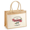 Sac Fête des Mères Mamie MAman Soeur Femme Famille Idée Cadeau anniversaire Noël Travail Boulot Métier Départ Retraite Collègue Femme cabas shopping plage