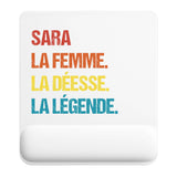 Tapis de souris ergonomique avec repose-poignet, accessoire bureau pour femme et homme, fête des pères, cadeau pas cher, idée cadeau fête des mères, secret santa, départ à la retraite, télétravail et gaming