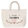 Sac Fête des Mères Mamie Famille Idée Cadeau anniversaire Noël Travail Boulot Métier Départ Retraite Collègue Femme cabas shopping plage