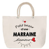 Sac Fête des Mères Mamie Famille Idée Cadeau anniversaire Noël Travail Boulot Métier Départ Retraite Collègue Femme cabas shopping plage