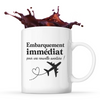 Mug Futur Papa- Embarquement immédiat