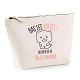 Trousse pochette de rangement maquillage Fête des Mères Mamie Famille Idée Cadeau anniversaire Noël Travail Boulot Métier Départ Retraite Collègue Femme