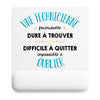 Tapis de souris ergonomique avec repose-poignet, accessoire bureau pour femme et homme, fête des pères, cadeau pas cher, idée cadeau fête des mères, secret santa, départ à la retraite, télétravail et gaming