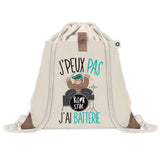 Sac à dos avec pochette J'peux pas Batterie Musique