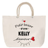 Sac Fête des Mères Mamie Famille Idée Cadeau anniversaire Noël Travail Boulot Métier Départ Retraite Collègue Femme cabas shopping plage