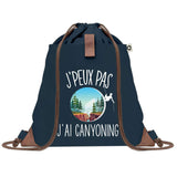 sac a dos bleu coton recycle avec pochette idee cadeau originale pour collegue ami prof ou membre de la famille cadeau mixte noel anniversaire secret santa ou depart au travail sac leger pratique et ecologique design breton moderne