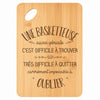 Planche bambou gravée personnalisée femme idée cadeau Fête des Mères apéro 30×20 prénom cuisine plateau fromage anniversaire noel maman mamie