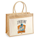 Sac Fête des Mères Mamie Famille Idée Cadeau anniversaire Noël Travail Boulot Métier Départ Retraite Collègue Femme cabas shopping plage Homme Papa Papi Pères Frère