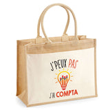 Sac Fête des Mères Mamie Famille Idée Cadeau anniversaire Noël Travail Boulot Métier Départ Retraite Collègue Femme cabas shopping plage Homme Papa Papi Pères Frère
