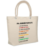 Sac Fête des Mères Fete des Pères Papi Mamie Famille Cadeau anniversaire Noël Travail Boulot Métier Retraite Collègue Femme Homme Cabas