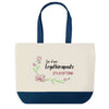 Sac de shopping bleu Ergothérapeute d'exception