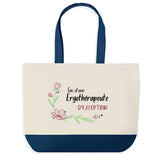 Sac de shopping bleu Ergothérapeute d'exception
