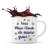Mug personnalisé, idée cadeau pour maman, femme ou collègue. Parfait pour Noël, anniversaire, fête des mères ou Secret Santa.