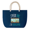 Sac de plage Bleu anse corde J'peux Pas Aquascaping